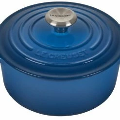 Le Creuset Signature 4.5 Quart Round Enameled Cast Iron Dutch Oven