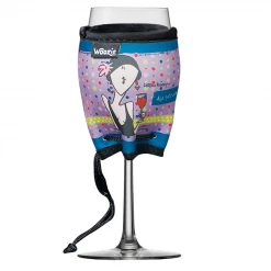 Wine Woozie Woozie Signature Emerson, Age Gets Better With Wine. Wine Glass Accessories