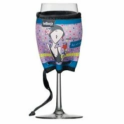 Wine Woozie Woozie Signature Emerson, Age Gets Better With Wine. Wine Glass Accessories