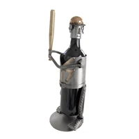 H&K Sculpture H&K Baseball Wine Caddy