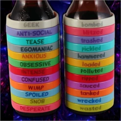 New π Other Wine Charms Rubber Beer Bottle Bands π 6 Other Wine Charms Rubber Beer Bottle Bands