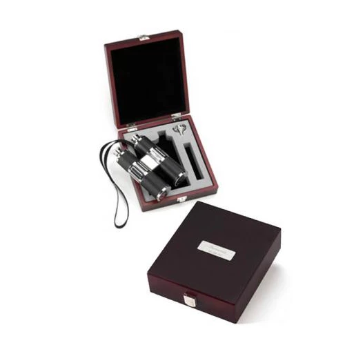 Hot Sale 💯 Other Flasks Binoculars Flask Set, Stainless Steel In Wood Box - 8 Oz 🥰 4 Other Flasks Binoculars Flask Set, Stainless Steel In Wood Box - 8 Oz