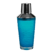 Wild Eye Designs Cocktail Shakers Etched Cocktail Shaker- Lt. Blue