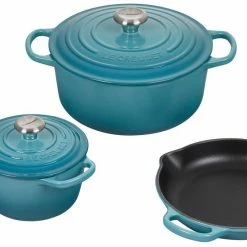Top 10 π Le Creuset Dutch Ovens Le Creuset 5 Piece Enameled Cast Iron Signature Set π 16 Le Creuset Dutch Ovens Le Creuset 5 Piece Enameled Cast Iron Signature Set