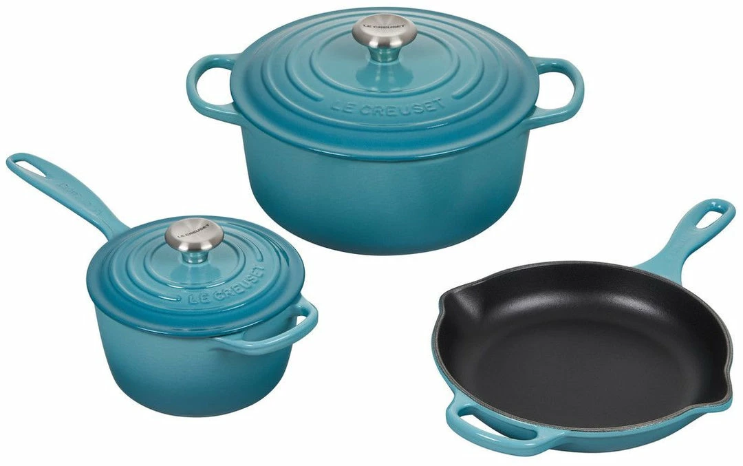Top 10 π Le Creuset Dutch Ovens Le Creuset 5 Piece Enameled Cast Iron Signature Set π 7 Le Creuset Dutch Ovens Le Creuset 5 Piece Enameled Cast Iron Signature Set