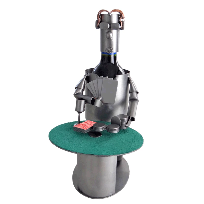 Buy π Shopwinestuff H&K Card Player Wine Caddy Wine Racks & Holders β 1 Shopwinestuff H&K Card Player Wine Caddy Wine Racks & Holders