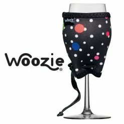 Wine Glass Accessories The Wine Woozie - Caribbean Dots