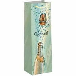 True Fabrications Pop Goes The Party Wine Gift Bag - Set Of 10 Wine & Liquor Gift Bags