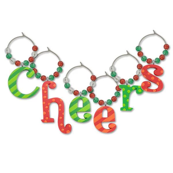 Discount π Epic Products Cheers My Glass Wine Glass Charms π 1 Epic Products Cheers My Glass Wine Glass Charms