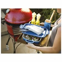 Le Creuset Bakeware Le Creuset 2.75 Quart Heritage Stoneware Rectangular Casserole With Platter Lid