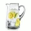 Libbey Glassware Libbey Crisa Impressions Clear Glass Pitcher (80 Oz.)