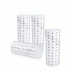 Wild Eye Designs Bar Glassware Crossword Shot Glasses