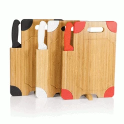 Picnic Time Culina Cutting Board- Red