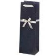 True Fabrications Wine & Liquor Gift Bags Dainty Details Black Wine Gift Bag - Set Of 10