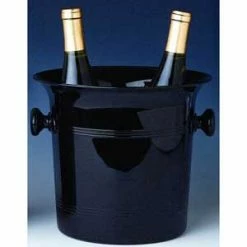 Other Double Vino Bottle Cooler Black Champagne Buckets/Wine Chillers