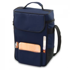 Picnic Plus Picnic Time Duet - Navy Wine Carry Bags