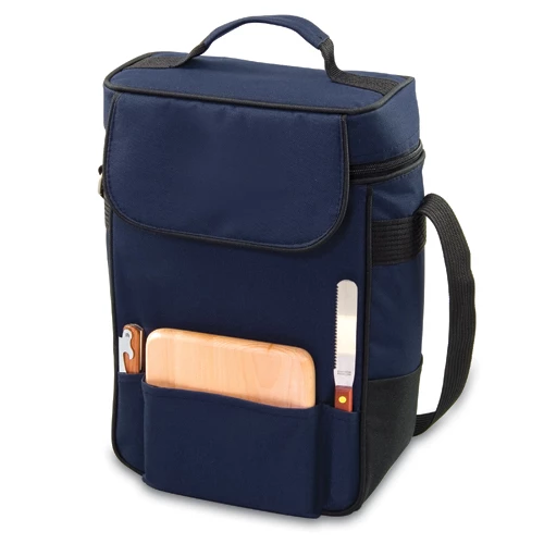 Budget π₯° Picnic Plus Picnic Time Duet - Navy Wine Carry Bags π 1 Picnic Plus Picnic Time Duet - Navy Wine Carry Bags