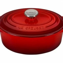 Le Creuset Signature 6.75 Quart Oval Enameled Cast Iron Dutch Oven