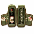 Picnic Plus Picnic Time Estate - Pine Green Wine Carry Bags