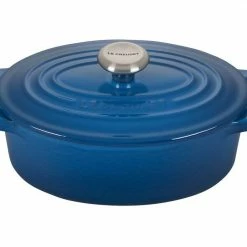 Le Creuset Signature 5 Quart Oval Enameled Cast Iron Dutch Oven Le Creuset Dutch Ovens