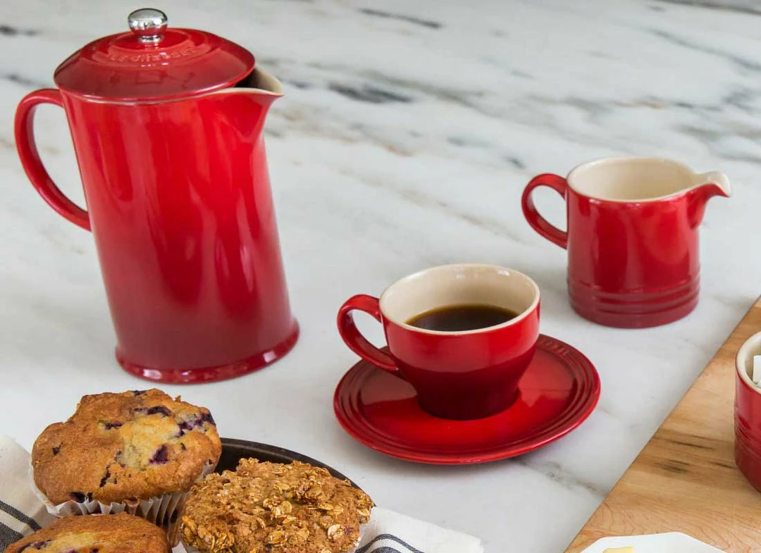 Le Creuset Coffee & Tea Le Creuset 27 Ounce Stoneware French Press