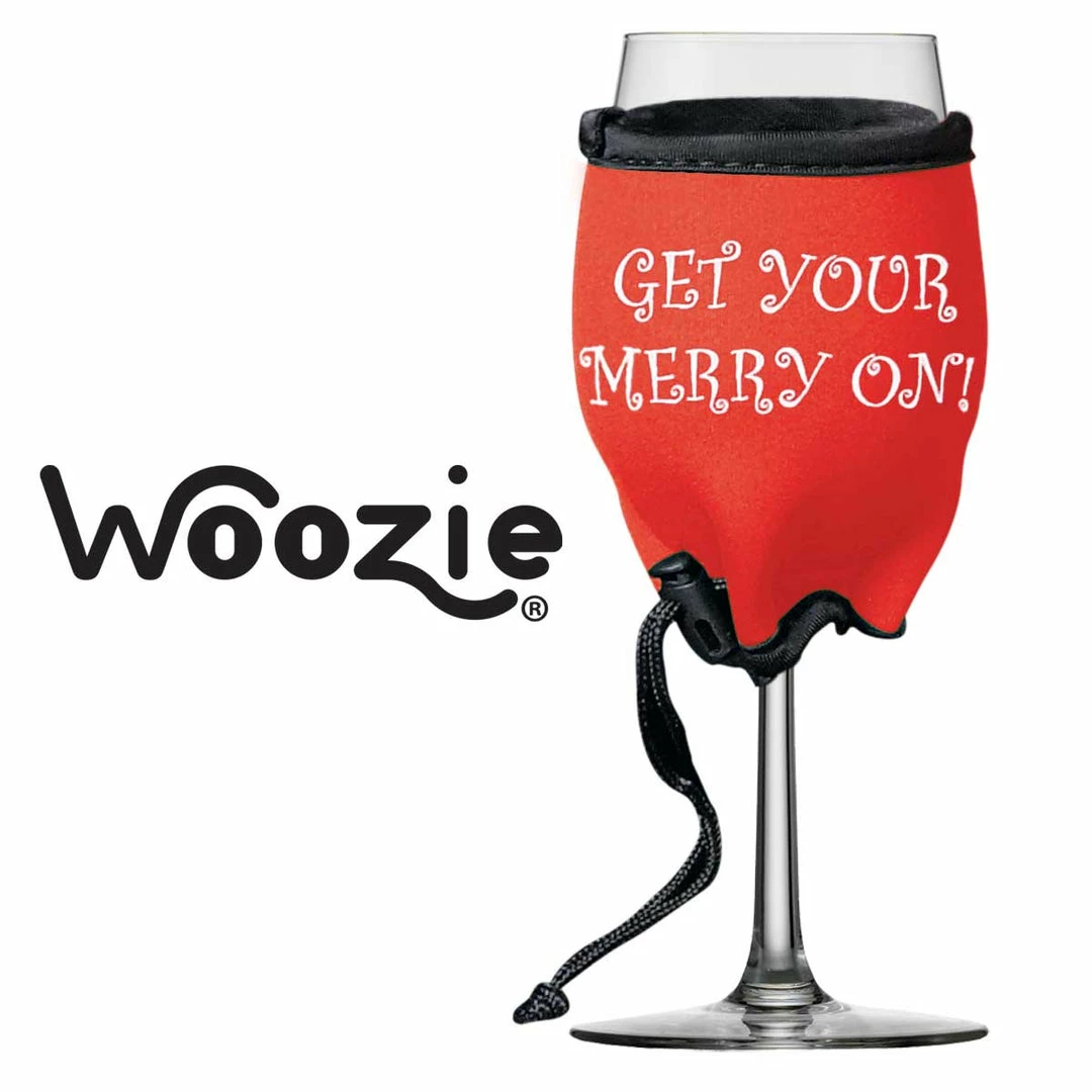 Wholesale π€© Wine Woozie Wine Glass Accessories Woozie Holiday, Get Your Merry On! β 1 Wine Woozie Wine Glass Accessories Woozie Holiday, Get Your Merry On!
