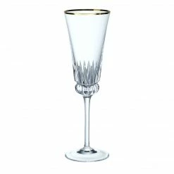 Villeroy & Boch Grand Royal Gold Glasses Villeroy & Boch Grand Royal Gold Champagne Flute, 7.5 Oz