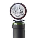Prodyne Pewter Wine Bottle Medallion Wine Bottle Stoppers