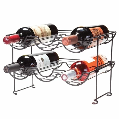 Buy π Oenophilia Halfpipe Stackable 3 Bottle Wine Rack Wine Racks & Holders π― 2 Oenophilia Halfpipe Stackable 3 Bottle Wine Rack Wine Racks & Holders