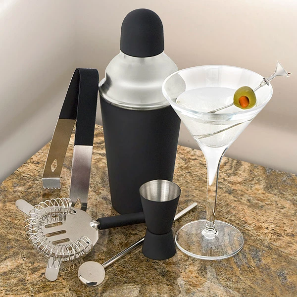 New ⌛ Other Happy Hour Barware Set - Black ⭐ 3 Other Happy Hour Barware Set - Black