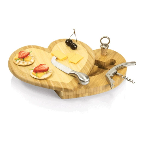 Buy π€© Cheese/Cutting Boards Picnic Time Heart Cutting Board π₯ 4 Cheese/Cutting Boards Picnic Time Heart Cutting Board