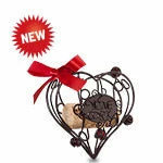Epic Products Heart Cork Cage Bottle Ornament