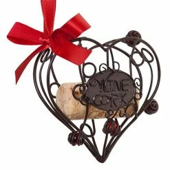 Epic Products Heart Cork Cage Bottle Ornament