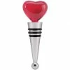 Epic Products Wine Bottle Stoppers Red Heart Bottle Stopper