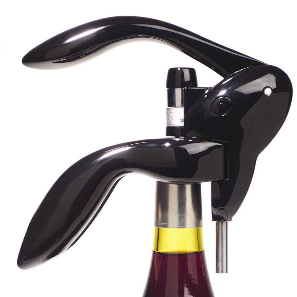 Brand new 🔥 Lever Model Corkscrews Metrokane Houdini Corkscrew - Black ❤️ 1 Lever Model Corkscrews Metrokane Houdini Corkscrew - Black