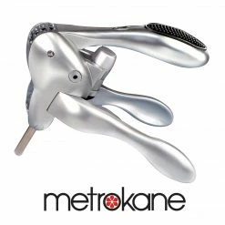 Metrokane Rabbit Corkscrew W/ Free Foil Cutter - Silver Lever Model Corkscrews