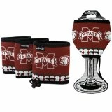Wine Woozie Wine Glass Accessories Woozie Team Mississippi State