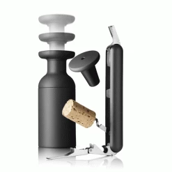 Menu Norm Waiter's Corkscrew + Vacuum Pump- Black