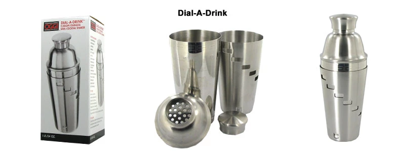Cheapest π Cocktail Shakers Oggi Dial A Drink S/S 1-Liter Cocktail Shaker 𧨠3 Cocktail Shakers Oggi Dial A Drink S/S 1-Liter Cocktail Shaker