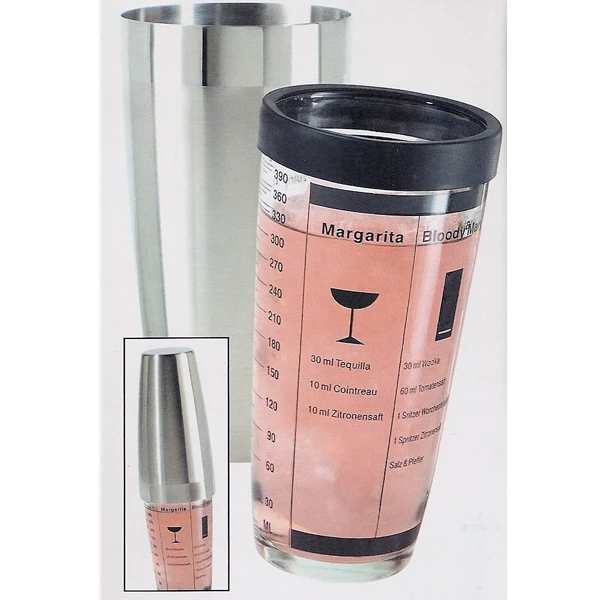 Cheap π Oggi Pro Glass & S/S 15oz Cocktail Shaker π 3 Oggi Pro Glass & S/S 15oz Cocktail Shaker