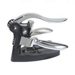 Oggi Wine Bottle Lever Corkscrew - Chrome Lever Model Corkscrews