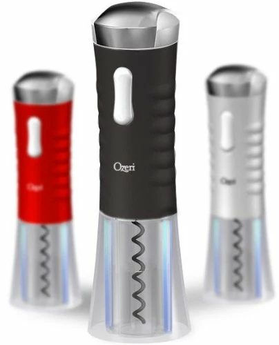 New π Ozeri Nouveaux Electric Corkscrew - Red β¨ 1 Ozeri Nouveaux Electric Corkscrew - Red