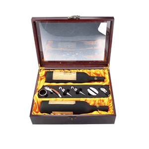 Brand new 👍 Corkscrew Sets Pampered Grape Deluxe Double Bottle Wine Box Set - Gold Linen 😍 1 Corkscrew Sets Pampered Grape Deluxe Double Bottle Wine Box Set - Gold Linen