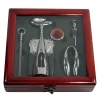 Pampered Grape Deluxe Five Piece Wine Tool Set Twist Style Corkscrews
