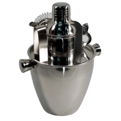 Pampered Grape 6pcs Stainless Steel Bar Set