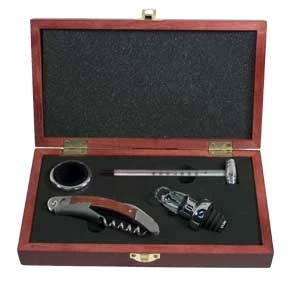 Discount β Pampered Grape Four Piece Deluxe Wine Set Waiter Style Corkscrews π― 2 Pampered Grape Four Piece Deluxe Wine Set Waiter Style Corkscrews