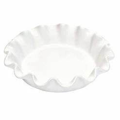 Emile Henry Ruffled Pie Dish - Flour