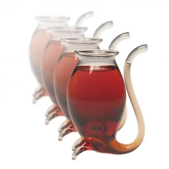 Pampered Grape Bar Glassware Port Sippers (set Of 4)