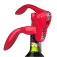 Lever Model Corkscrews Metrokane Houdini Corkscrew - Red