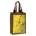 Oenophilia Riesling Wine Double Bottle Jute Bag